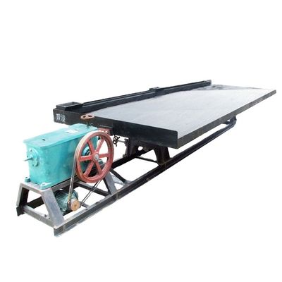 calidad  Gravity Wilfley Wet 6S Shaking Table Concentrating Copper Gold Sorting with fiberglass deck fábrica