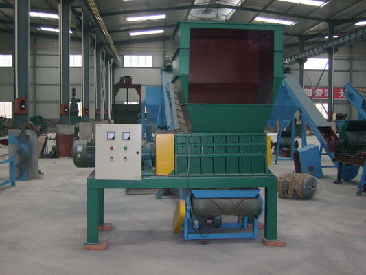 calidad  Four Shaft Shredder/Plastic/waste/metal/wood/barrel/foam/woven bag shredding machine fábrica