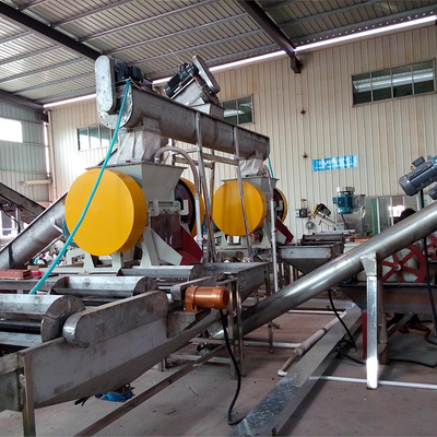 Recuperación material recargable del ánodo y del cátodo de la batería de plomo, batería de plomo que recicla la máquina